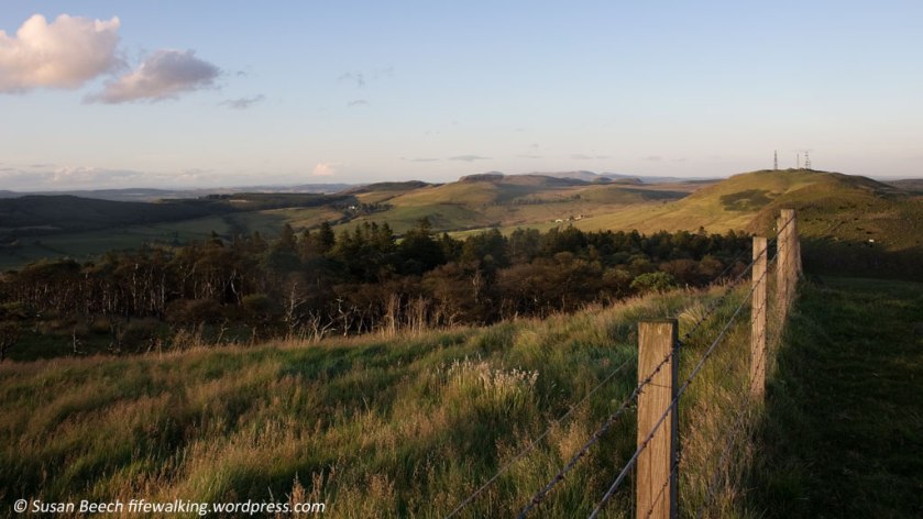 Knock Hill from Saline Hill