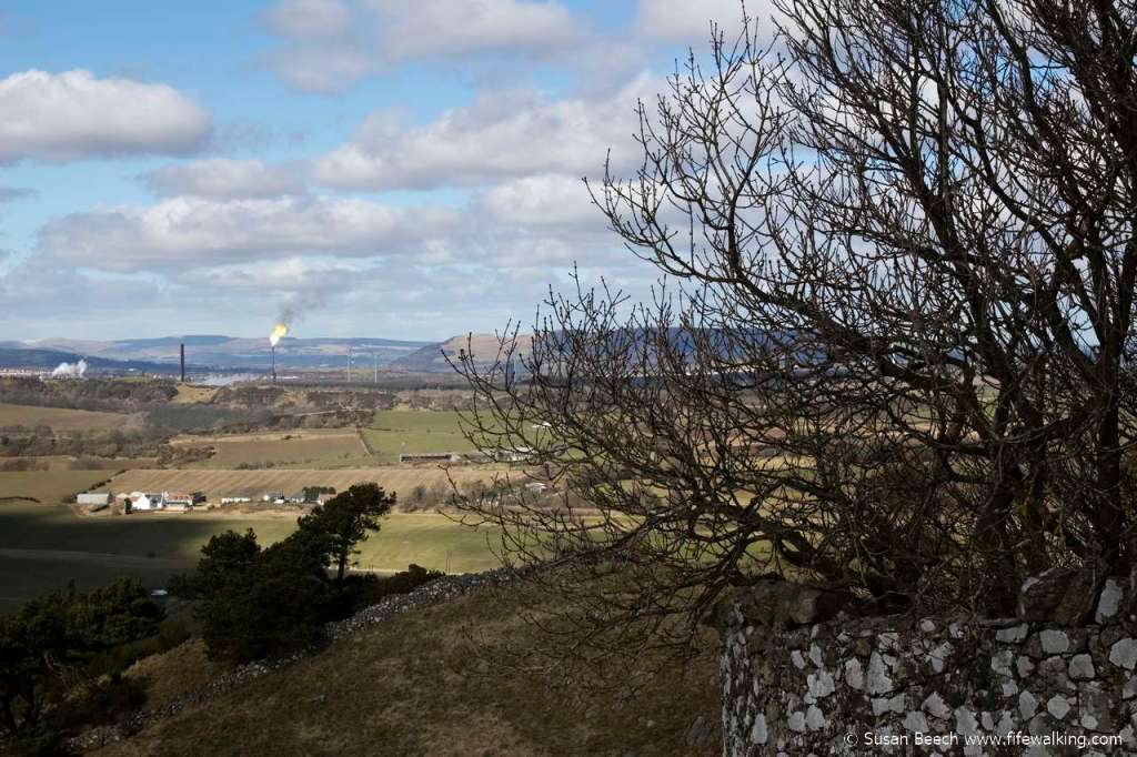 Mossmorran from Dunearn Hill, Burntisland