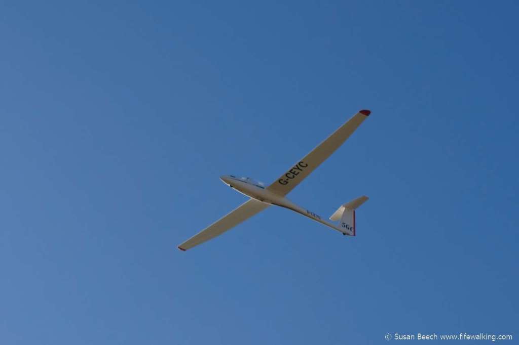 Glider over Bishop Hill