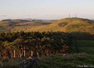 Knock Hill from Saline Hill