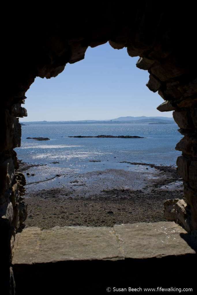 Edinburgh from Inchcolm Abbey