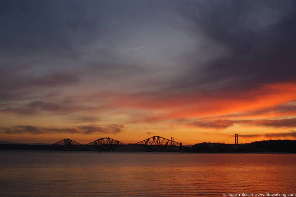Forth Bridge sunset