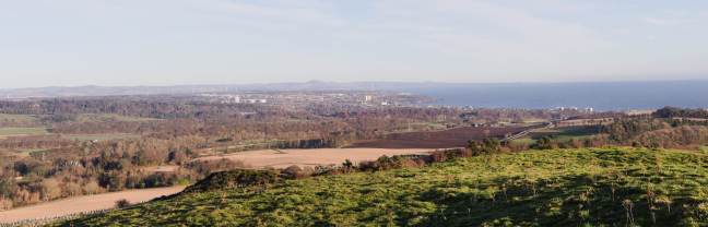 Kirkcaldy sea front from Kilrie